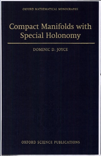 Compact Manifolds with Special Holonomy