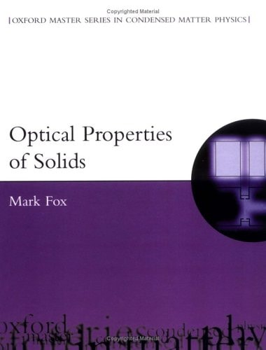 Optical Properties of Solids