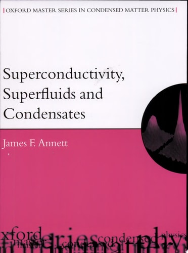 Superconductivity, Superfluids, and Condensates
