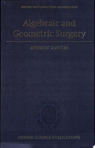 Algebraic and Geometric Surgery