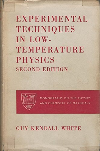 Experimental Techniques in Low-Temperature Physics