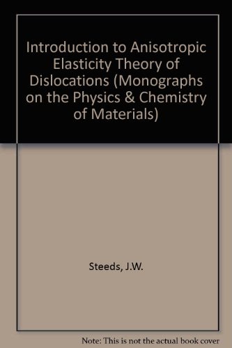 Introduction to Anisotropic Elasticity Theory of Dislocations