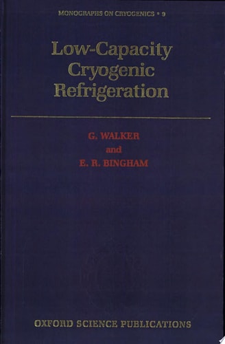 Low-Capacity Cryogenic Refrigeration