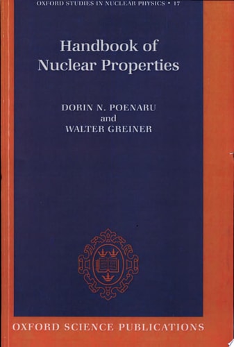 Handbook of Nuclear Properties