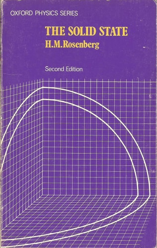 The Solid State: An Introduction to the Physics of Crystals for Students of Physics, Materials Science, and Engineering