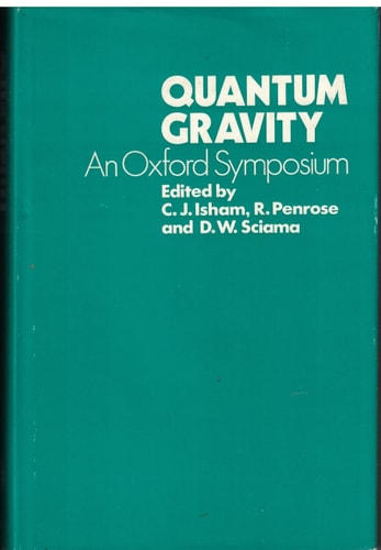 Quantum Gravity: An Oxford Symposium