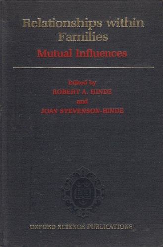 Relationships Within Families: Mutual Influences