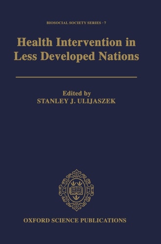 Health Intervention in Less Developed Nations