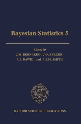 Bayesian Statistics 5: Proceedings of the Fifth Valencia International Meeting