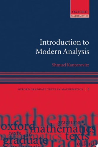 Introduction to Modern Analysis