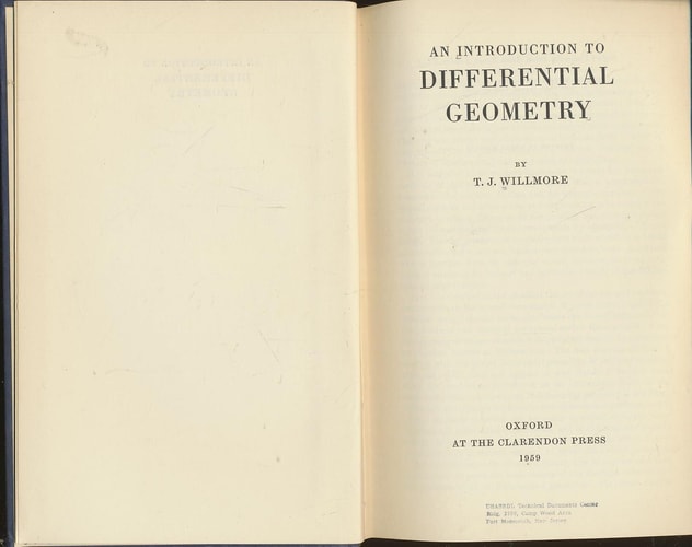An Introduction to Differential Geometry