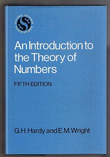 An Introduction to the Theory of Numbers