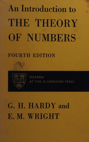 An Introduction to the Theory of Numbers