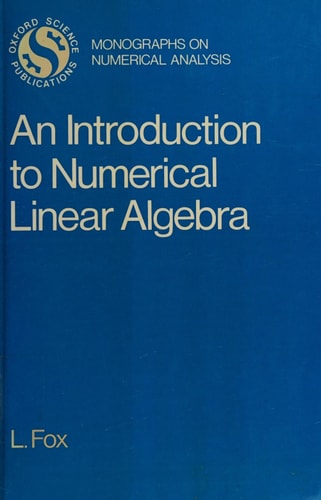 An Introduction to Numerical Linear Algebra