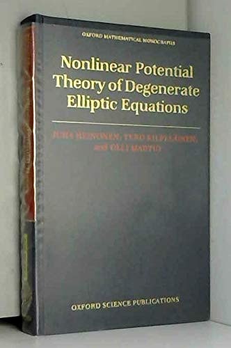 Nonlinear Potential Theory of Degenerate Elliptic Equations