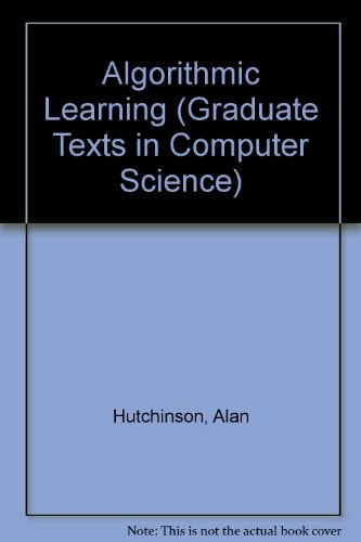 Algorithmic Learning