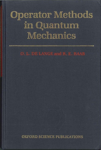 Operator Methods in Quantum Mechanics