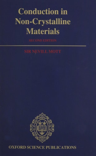Conduction in Non-Crystalline Materials