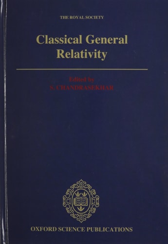Classical General Relativity