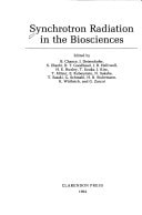Synchrotron Radiation in the Biosciences