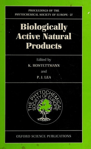 Biologically Active Natural Products