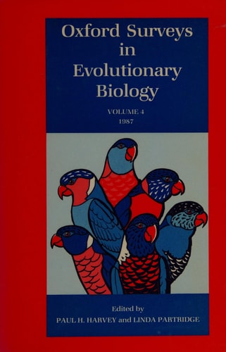 Oxford Surveys in Evolutionary Biology: Volume 4