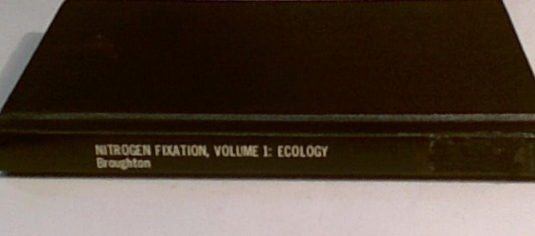 Nitrogen Fixation: Volume 1: Ecology