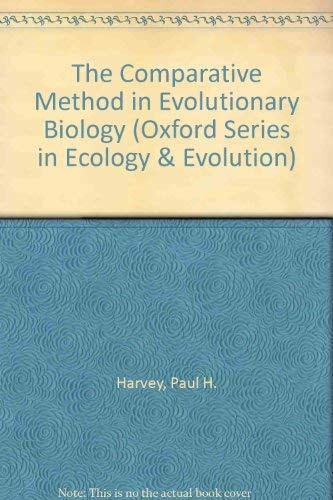 The Comparative Method in Evolutionary Biology