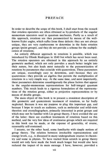 Rotations, Quaternions, and Double Groups