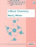 d-Block Chemistry