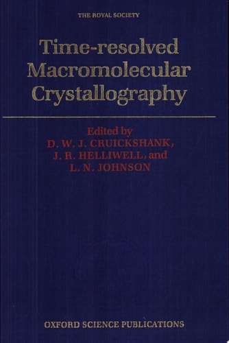 Time-resolved Macromolecular Crystallography