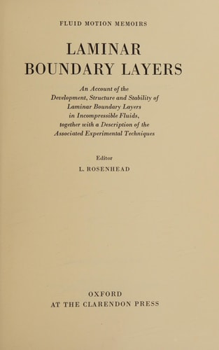Laminar Boundary Layers