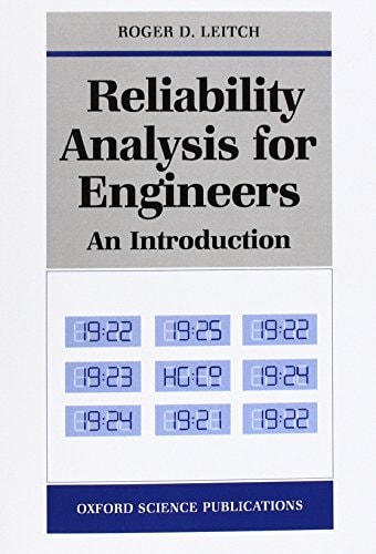 Reliability Analysis for Engineers: An Introduction