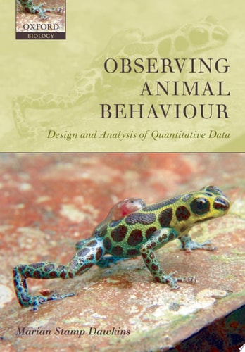 Observing Animal Behaviour: Design and Analysis of Quantitative Controls