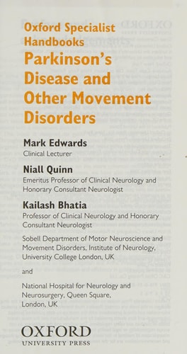 Parkinson's Disease and Other Movement Disorders