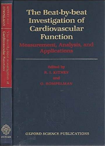 The Beat-by-beat Investigation of Cardiovascular Function: Measurement, Analysis and Applications