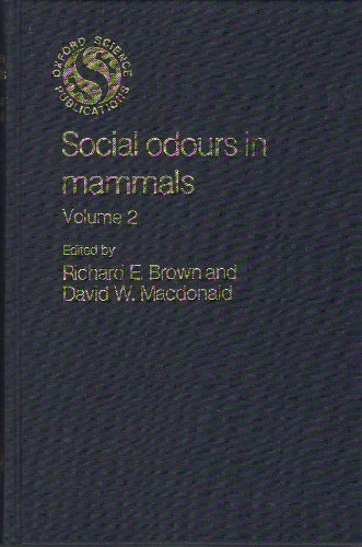 Social Odours in Mammals: Volume II
