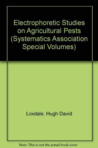 Electrophoretic Studies on Agricultural Pests