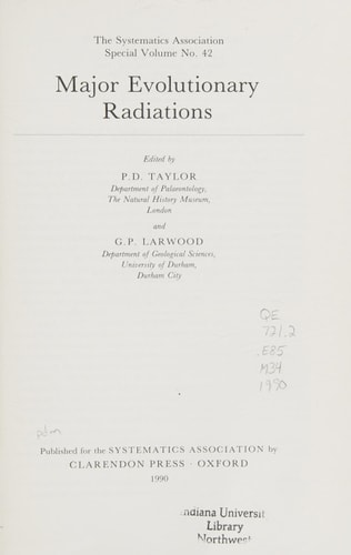 Major Evolutionary Radiations