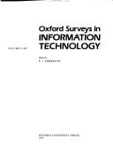 Oxford Surveys in Information Technology: Volume 4