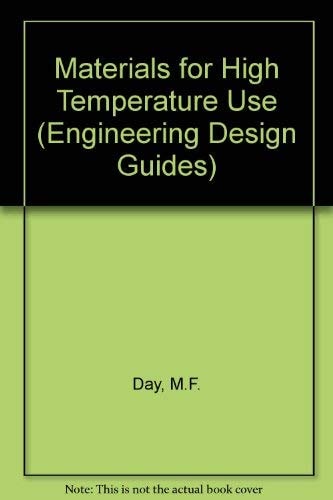 Materials for High Temperature Use
