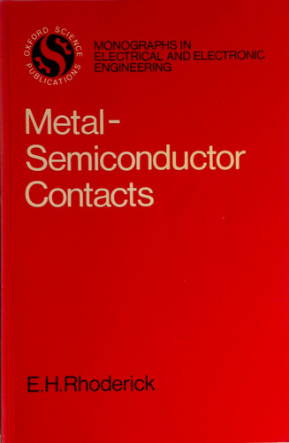 Metal-semiconductor Contacts