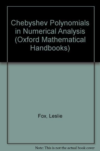 Chebyshev Polynomials in Numerical Analysis