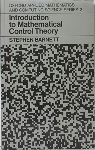 Intro to Mathematical Control Theory