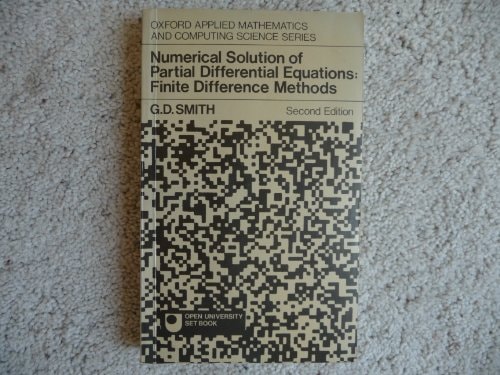 Numerical Solution of Partial Differential Equations