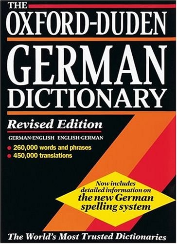 Oxford-Duden German Dictionary