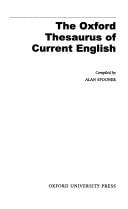 Oxford Thesaurus: Current English
