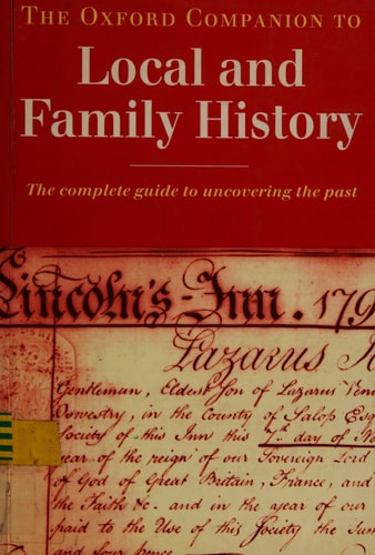The Oxford Companion to Local and Family History