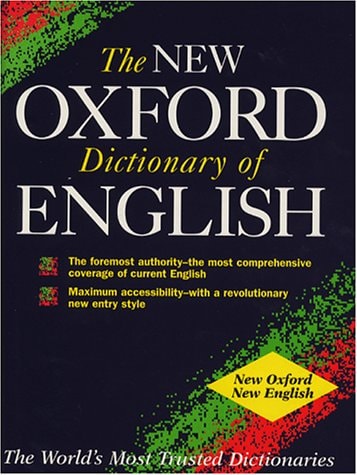 New Oxford Dictionary of English