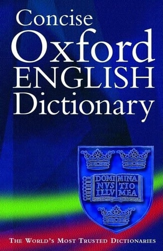 Concise Oxford English Dictionary